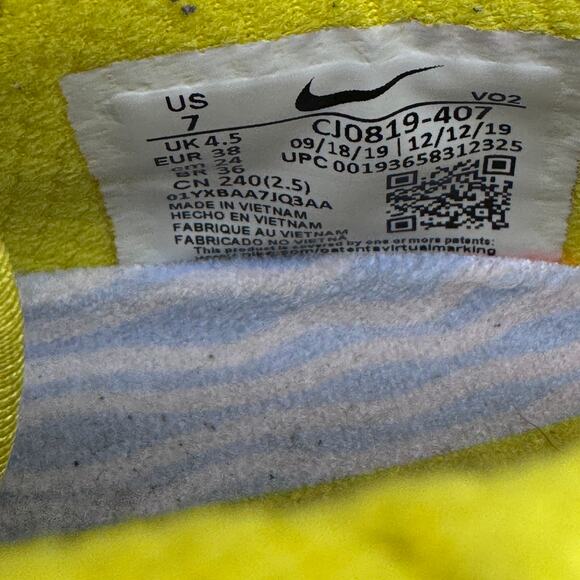 Nike Metcon 5 AMP Running Shoes Women Size 7 Hydrogen Blue Passport CJ0819-407 - Picture 9 of 9